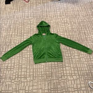 Juicy couture green jacket